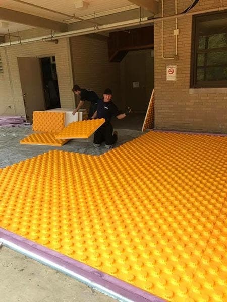 Commercial Radiant Floor Heating · photo 2